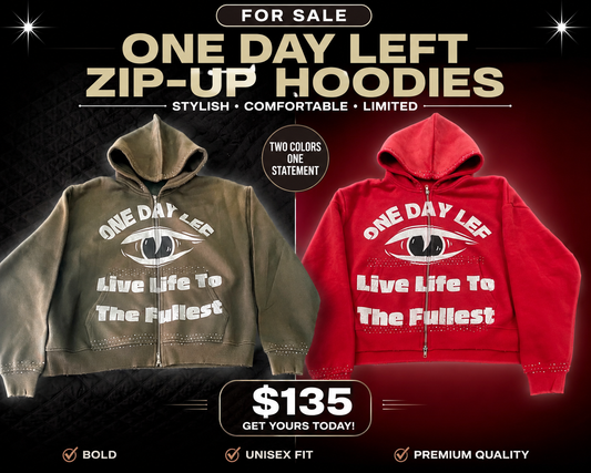 OneDayLef zip-up